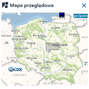Mapa przeglądowa Mapa przeglądowa
