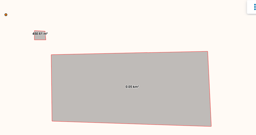 Funkcja ‘Mierz powierzchnie’ Funkcja ‘Mierz powierzchnie’