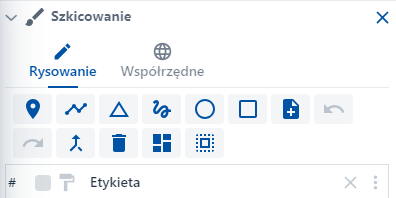Okno ‘Szkicowanie’ Okno ‘Szkicowanie’