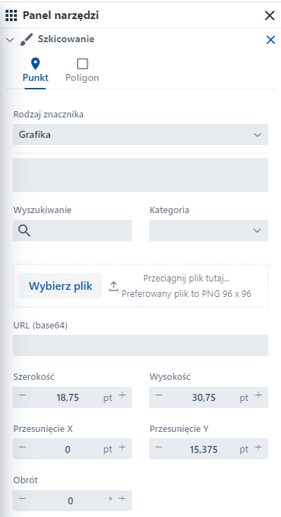 Funkcja symbolizacji znaku graficznego Funkcja symbolizacji znaku graficznego