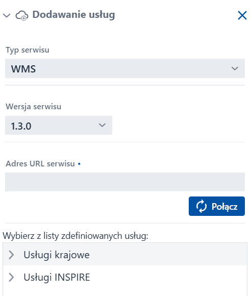 Dodawanie usług Dodawanie usług
