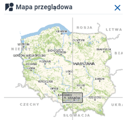 Mapa przeglądowa Mapa przeglądowa
