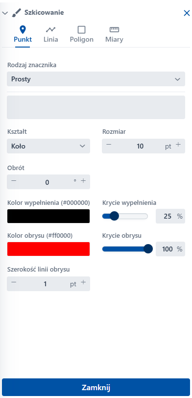 Funkcja symbolizacji znaku prostego