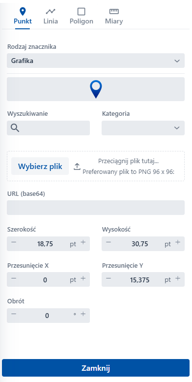 Funkcja symbolizacji znaku graficznego