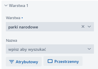Wyróżnienie warstw na liście Wyróżnienie warstw na liście